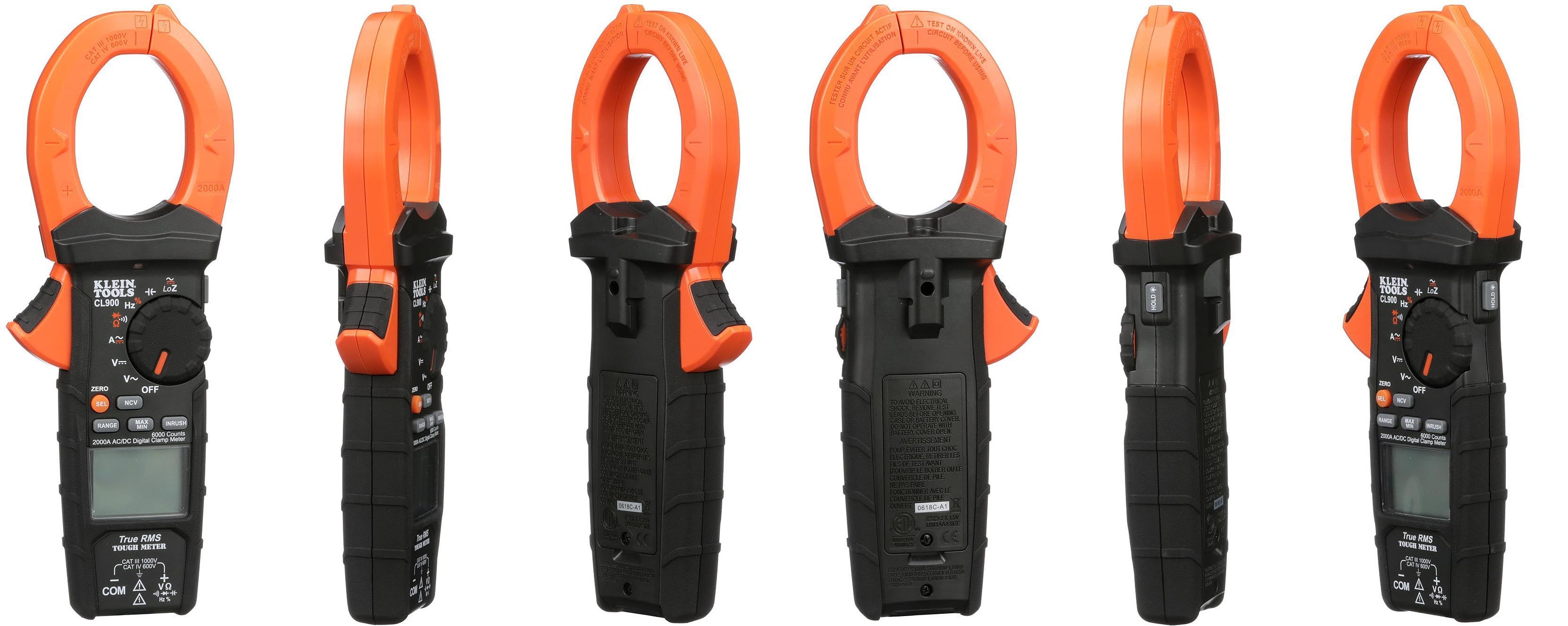 Digital Clamp Meter, AC AutoRange TRMS, Low Impedance, 44 OFF